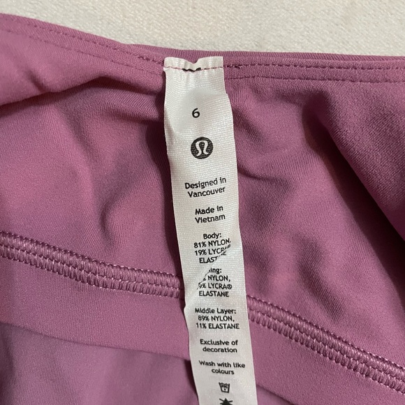 NWT Lululemon Thong Align Bodysuit Removable Bra Pads Velvet Dust Size 6 - Picture 6 of 11